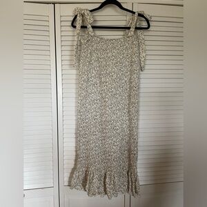 nothing fits but floral dress